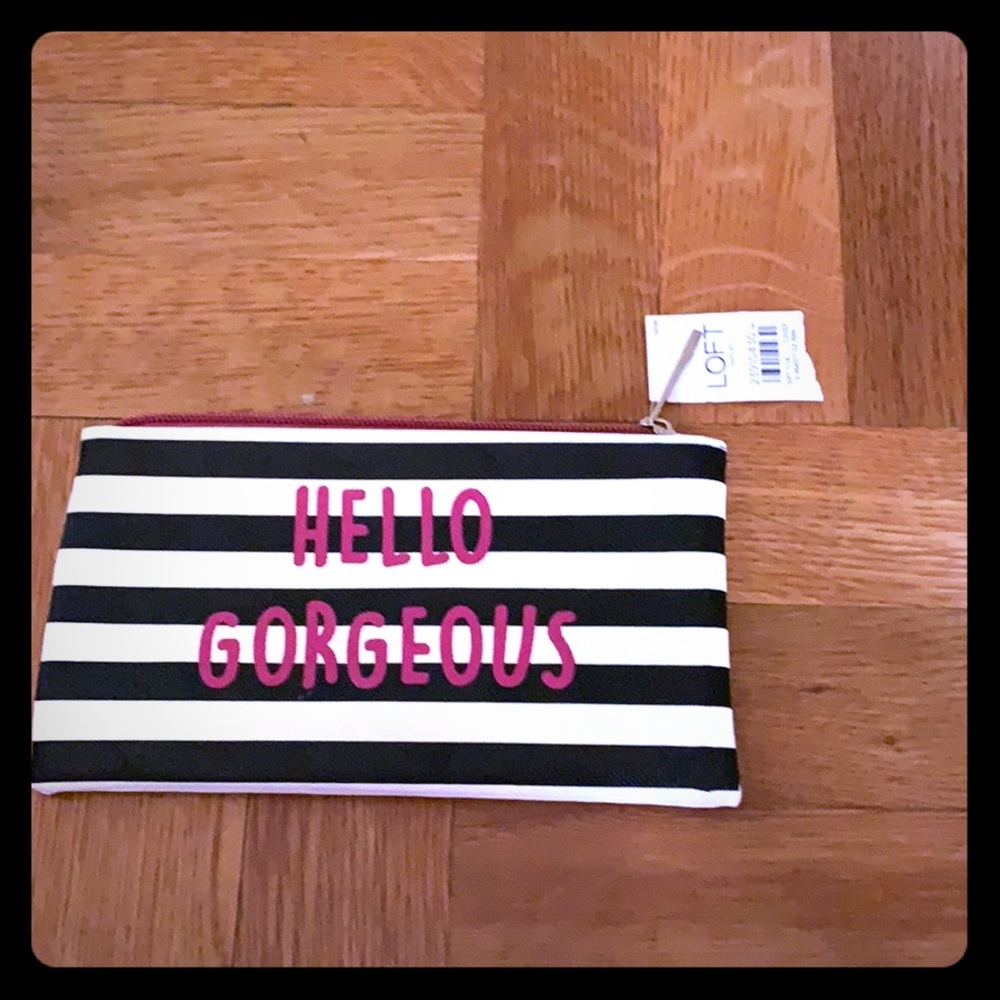 NWT LOFT makeup bag free w/ beauty bundle 2+ items